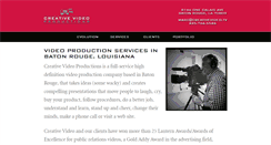 Desktop Screenshot of creativevideo.tv